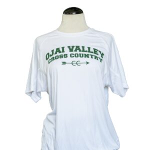 White Cross Country Tee