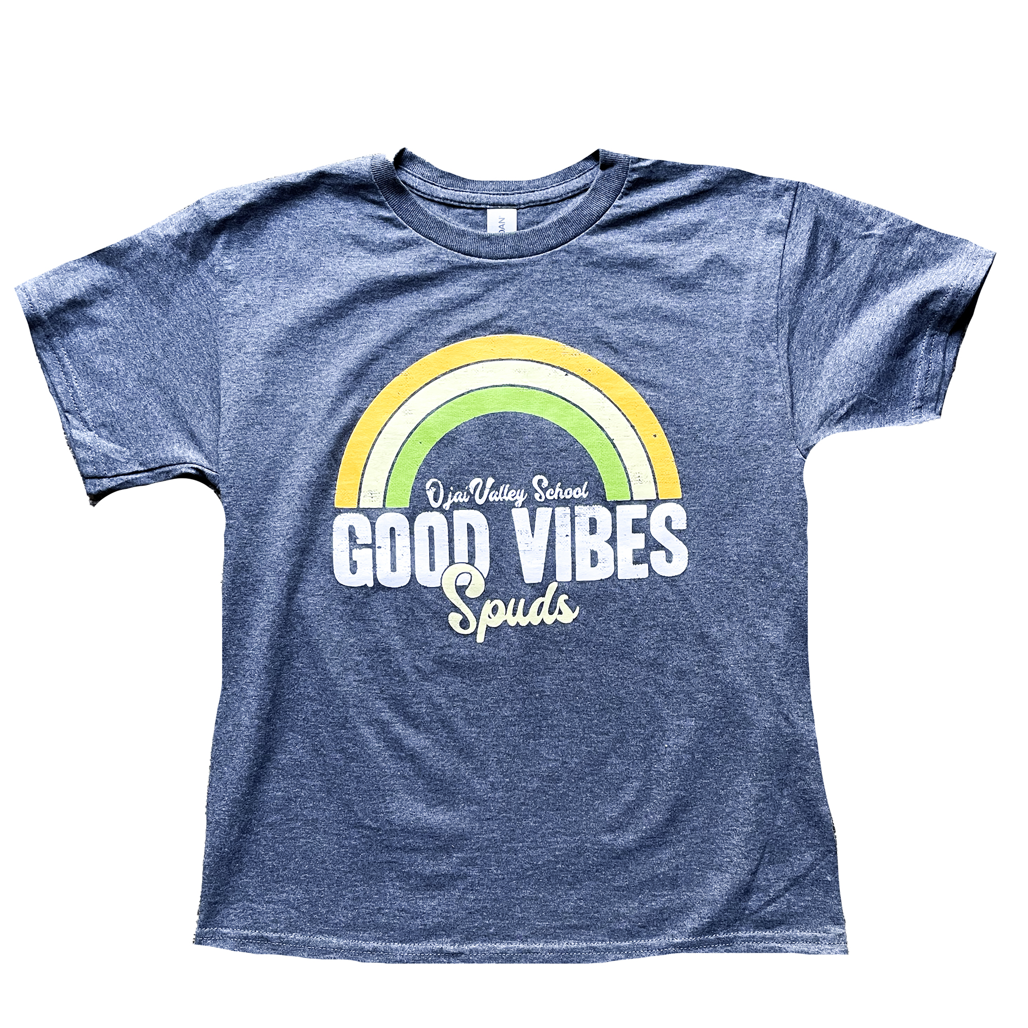 Dark Grey Good Vibes Tee